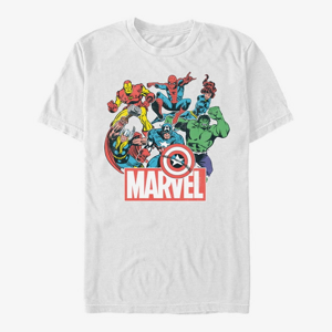 Queens Marvel Avengers Classic - Heroes of Today Unisex T-Shirt White