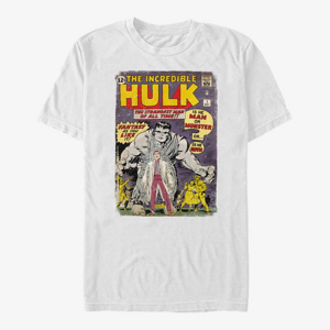 Queens Marvel Avengers Classic - Hulk ComicCover Unisex T-Shirt White