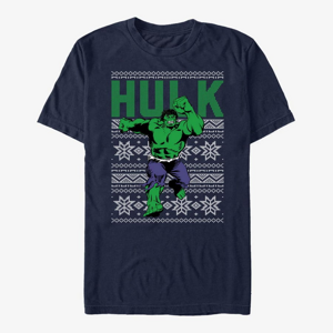 Queens Marvel Avengers Classic - Hulk Ugly Top Unisex T-Shirt Navy Blue