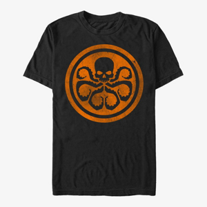 Queens Marvel Avengers Classic - Hydra Orange Unisex T-Shirt Black