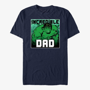 Queens Marvel Avengers Classic - Incredible Dad Unisex T-Shirt Navy Blue