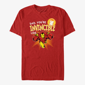 Queens Marvel Avengers Classic - Invincible like Dad Unisex T-Shirt Red