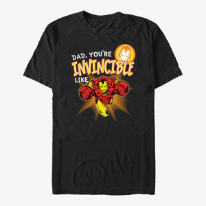 Queens Marvel Avengers Classic - Invincible like Dad Unisex T-Shirt Black