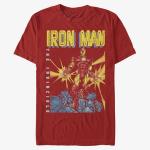 Queens Marvel Avengers Classic - IRON MAN Unisex T-Shirt Red