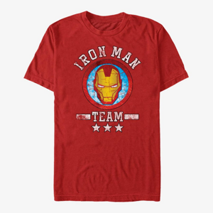 Queens Marvel Avengers Classic - Iron Team Stuff Unisex T-Shirt Red