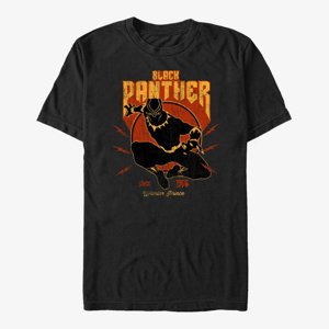 Queens Marvel Avengers Classic - Lighting Panther Unisex T-Shirt Black