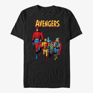 Queens Marvel Avengers Classic - OG Avegngers Unisex T-Shirt Black
