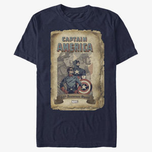 Queens Marvel Avengers Classic - Old Western Unisex T-Shirt Navy Blue