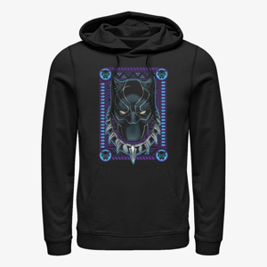 Queens Marvel Avengers Classic - Panther Card Unisex Hoodie Black