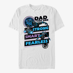 Queens Marvel Avengers Classic - Panther Dad Unisex T-Shirt White