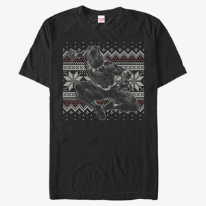 Queens Marvel Avengers Classic - Panther Holiday Unisex T-Shirt Black
