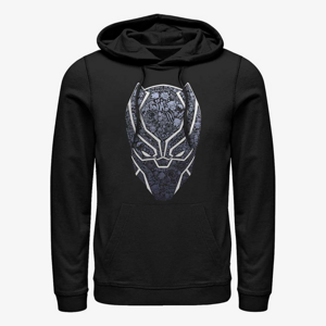 Queens Marvel Avengers Classic - Panther Icon Fill Unisex Hoodie Black