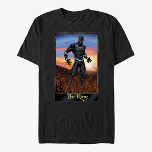 Queens Marvel Avengers Classic - Panther King Unisex T-Shirt Black