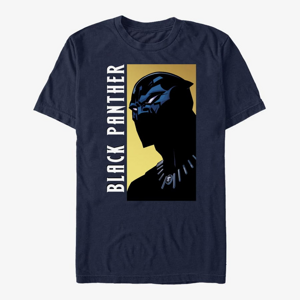 Queens Marvel Avengers Classic - Panther Name Unisex T-Shirt Navy Blue