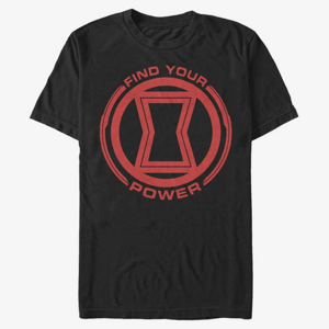 Queens Marvel Avengers Classic - Power of Black Widow Unisex T-Shirt Black