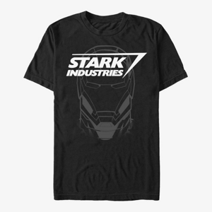 Queens Marvel Avengers Classic - Stark Industries Unisex T-Shirt Black