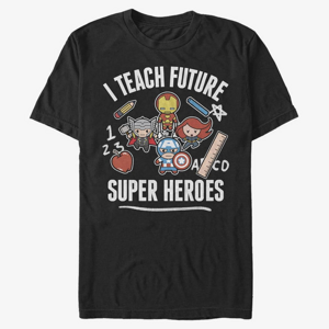Queens Marvel Avengers Classic - Teach Future Supers Unisex T-Shirt Black
