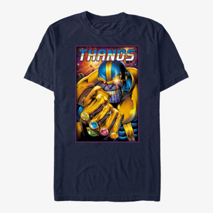 Queens Marvel Avengers Classic - Thanos Close Up Unisex T-Shirt Navy Blue