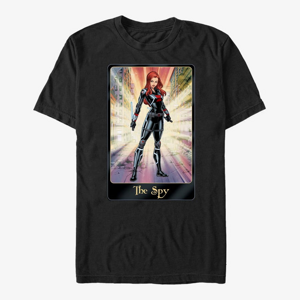 Queens Marvel Avengers Classic - The Black Widow Unisex T-Shirt Black