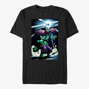 Queens Marvel Avengers Classic - Thor Smash Unisex T-Shirt Black