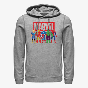 Queens Marvel Avengers Classic - Toy Group Unisex Hoodie Heather Grey