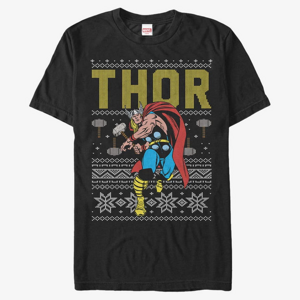 Queens Marvel Avengers Classic - Ugly Thor Unisex T-Shirt Black