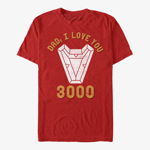 Queens Marvel Avengers: Endgame - 3000 Dad Unisex T-Shirt Red