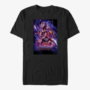 Queens Marvel Avengers: Endgame - Avengers Poster Unisex T-Shirt Black