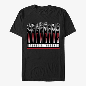 Queens Marvel Avengers: Endgame - Avengers Together Unisex T-Shirt Black