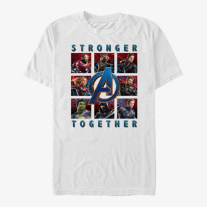 Queens Marvel Avengers Endgame - Boxes Full Of Avengers Unisex T-Shirt White
