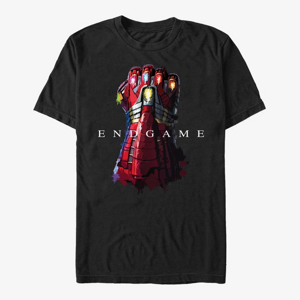 Queens Marvel Avengers: Endgame - Endgame Gaunlet Men's T-Shirt Black