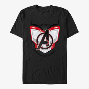 Queens Marvel Avengers: Endgame - Endgame Logo Armor Unisex T-Shirt Black