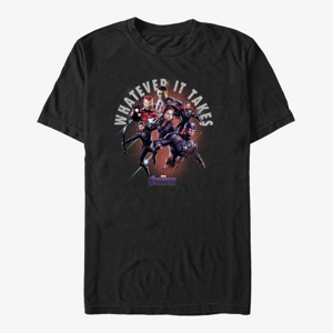 Queens Marvel Avengers: Endgame - Heroes Sacrifice Unisex T-Shirt Black