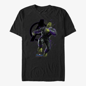 Queens Marvel Avengers: Endgame - Hulk Particles Unisex T-Shirt Black