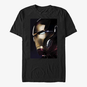 Queens Marvel Avengers: Endgame - Iron Man Profile Unisex T-Shirt Black