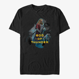 Queens Marvel Avengers: Endgame - Lord of Thunder Unisex T-Shirt Black