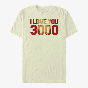 Queens Marvel Avengers Endgame - Love You 3000 Unisex T-Shirt Natural
