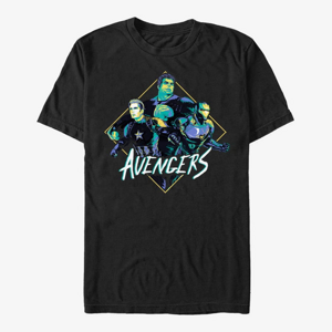 Queens Marvel Avengers: Endgame - Rad Trio Unisex T-Shirt Black