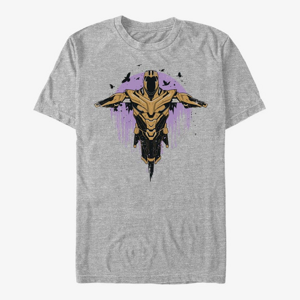 Queens Marvel Avengers: Endgame - Scarecrow Thanos Unisex T-Shirt Heather Grey
