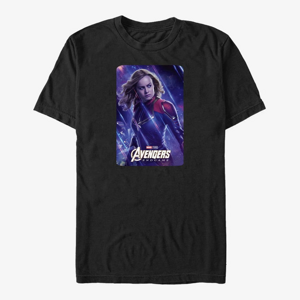 Queens Marvel Avengers: Endgame - Space Marvel Unisex T-Shirt Black