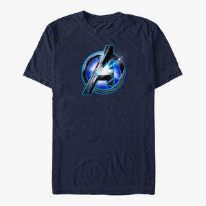 Queens Marvel Avengers Endgame - Tech Logo Unisex T-Shirt Navy Blue