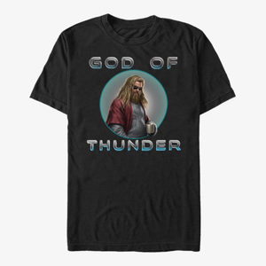 Queens Marvel Avengers: Endgame - Thor of Thunder Unisex T-Shirt Black