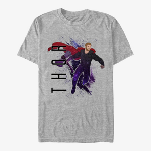 Queens Marvel Avengers: Endgame - Thor Painted Unisex T-Shirt Heather Grey
