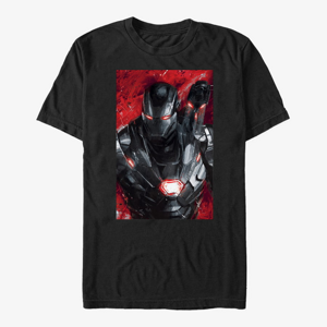 Queens Marvel Avengers Endgame - Warmachine Painted Unisex T-Shirt Black