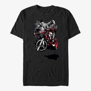 Queens Marvel Avengers: Infinity War - Classic Heroes Unisex T-Shirt Black