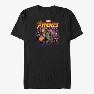 Queens Marvel Avengers: Infinity War - Group Shot Unisex T-Shirt Black