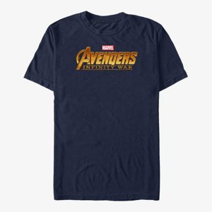 Queens Marvel Avengers: Infinity War - Infinity StudioLogo Unisex T-Shirt Navy Blue