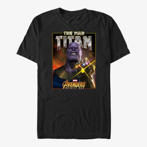 Queens Marvel Avengers: Infinity War - Mad Titan Stones Unisex T-Shirt Black