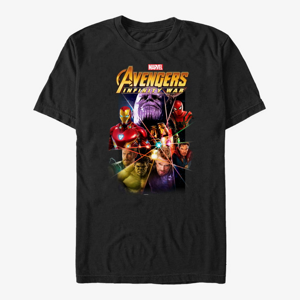 Queens Marvel Avengers: Infinity War - Original Cover Unisex T-Shirt Black