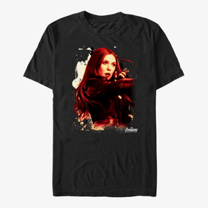 Queens Marvel Avengers: Infinity War - Red Witch Unisex T-Shirt Black